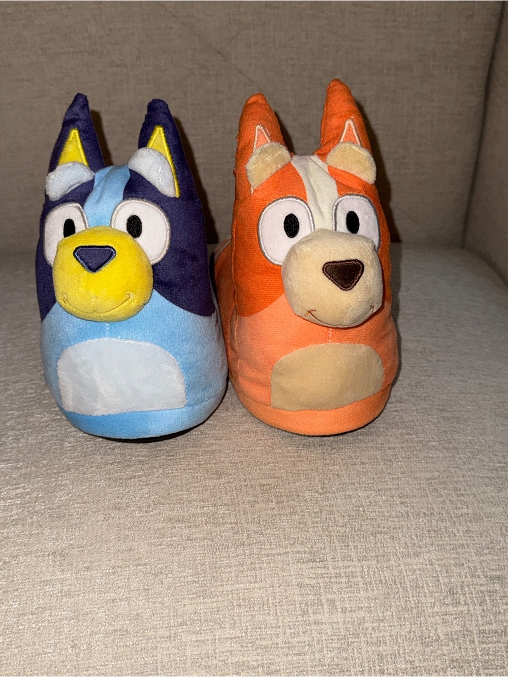 Bluey Plush Toy - Blue and Orange Soft Kids Toy Set